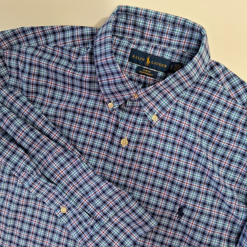 Ralph Lauren Slim Fit Performance Shirt.